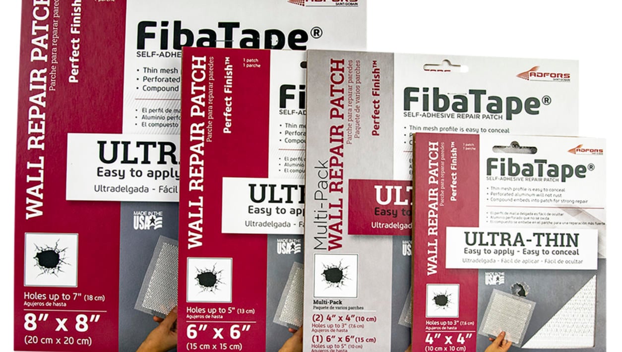 FibaTape UltraThin Wall Repair Patch ADFORS